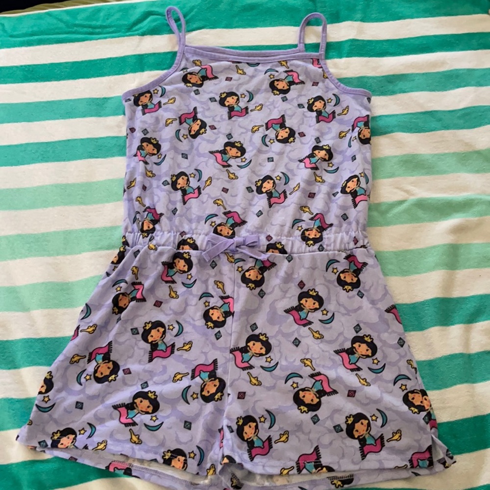 Disney sleep romper Jasmine size 9/10